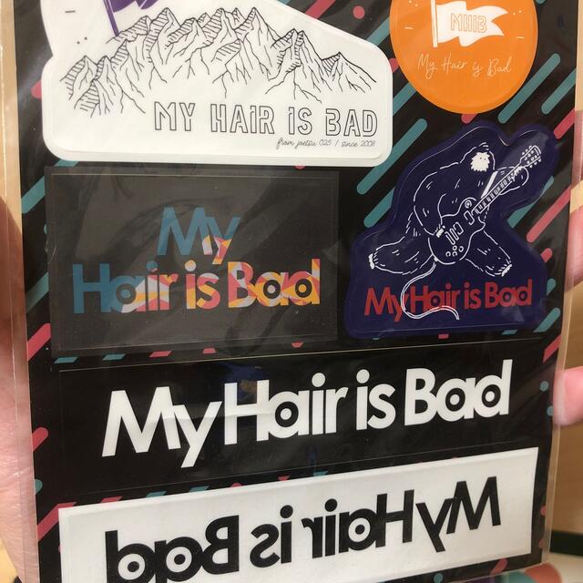 My Hair is Bad ステッカー エンタメ/ホビーのタレントグッズ(ミュージシャン)の商品写真