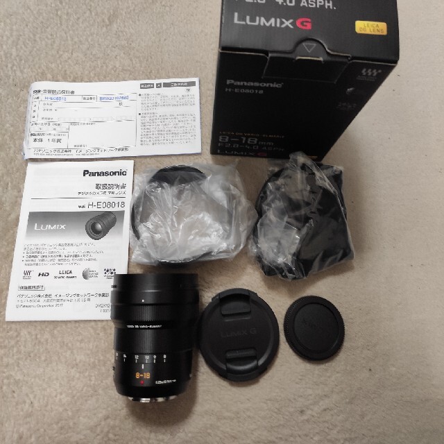 Panasonic(パナソニック)のLEICA DG VARIO ELMARIT 8-18mm F2.8-4.0 スマホ/家電/カメラのカメラ(その他)の商品写真