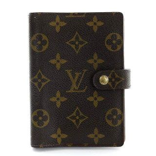 ルイヴィトン(LOUIS VUITTON)のルイヴィトン アジェンダPM 手帳カバー モノグラム 6穴 茶 R20005(その他)