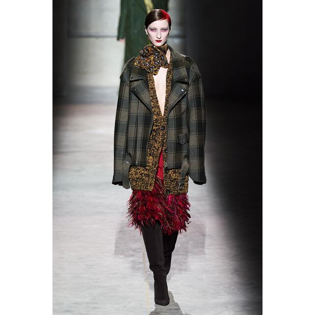 履き心地◎ DRIES VAN NOTEN ツイード フレアスカート | www