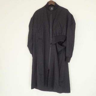 ヨウジヤマモト(Yohji Yamamoto)の新品 ヨウジヤマモト 変形 ドッキング ロング コート M(ステンカラーコート)