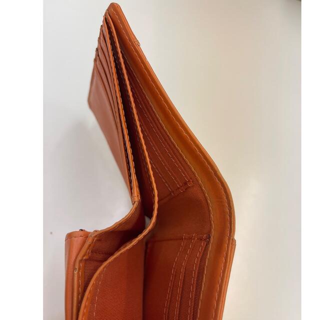 EDWIN(エドウィン)のsarukoi様専用 EDWIN エドウィン 二つ折り 財布 オレンジ メンズのファッション小物(折り財布)の商品写真