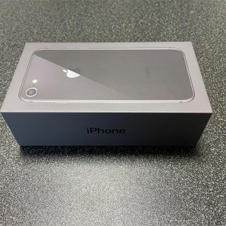 アイフォーン(iPhone)のiPhone 8 simフリー スペースグレイ　64GB(スマートフォン本体)