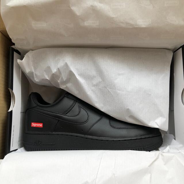 26㎝ Supreme Nike Air Force 1 Low Black 黒