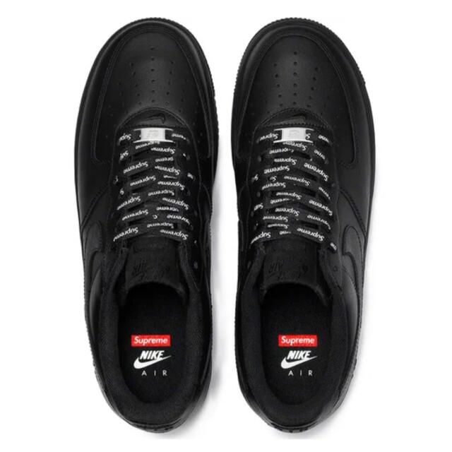 supreme NIKE AIR FORCE 1 黒 26.5cm