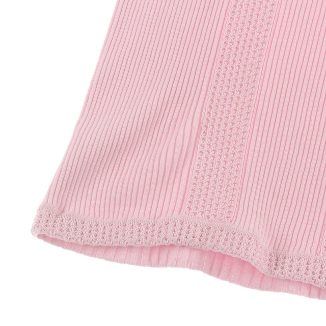 CHANEL(シャネル)のシャネル CHANEL リブニット 半袖Ｔシャツ レディースのトップス(Tシャツ(半袖/袖なし))の商品写真