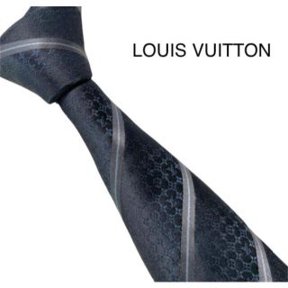 ルイヴィトン(LOUIS VUITTON)の美品　LOUIS VUITTON ルイヴィトン　ネクタイ　モノグラム(ネクタイ)