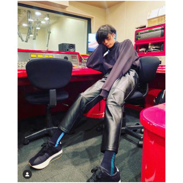 stein fake leather trousers フェイクレザーパンツ stein fake leather trousers フェイクレザーパンツ