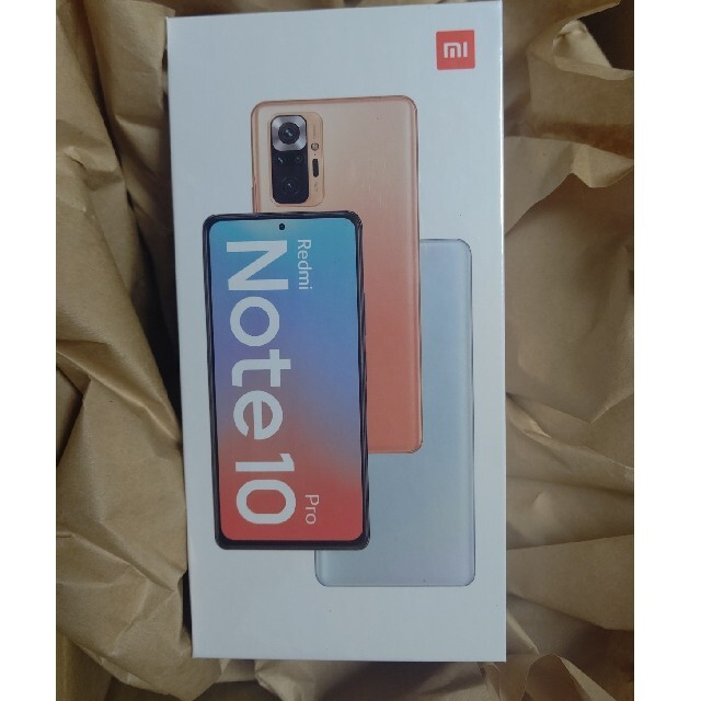 スマートフォン/携帯電話新品未開封 Xiaomi Redmi Note 10 Pro SIMフリー