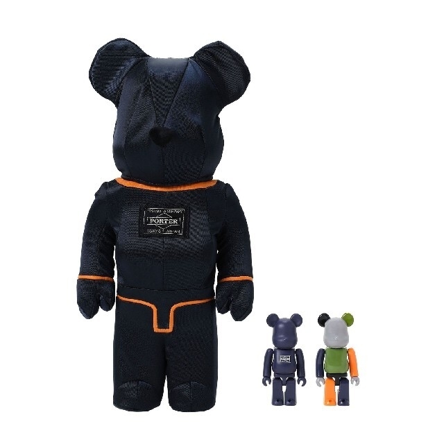 BE@RBRICK PORER TANKER BLUE 100% & 400%