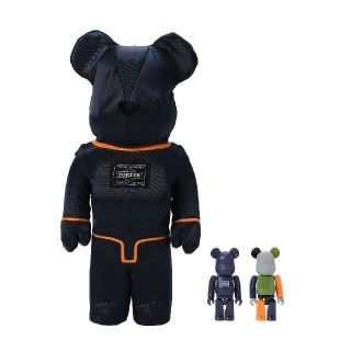 メディコムトイ(MEDICOM TOY)のBE@RBRICK PORER TANKER BLUE 100% & 400%(キャラクターグッズ)