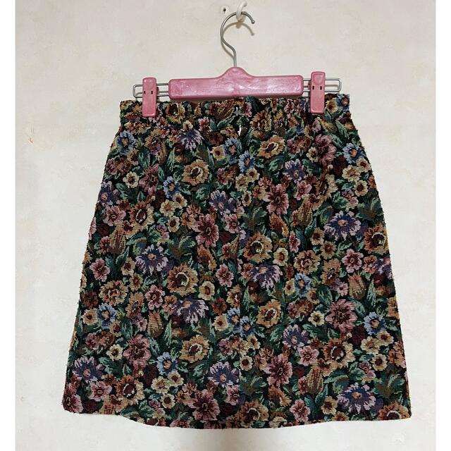 LOWRYS FARM(ローリーズファーム)の花柄ミニスカート レディースのスカート(ミニスカート)の商品写真