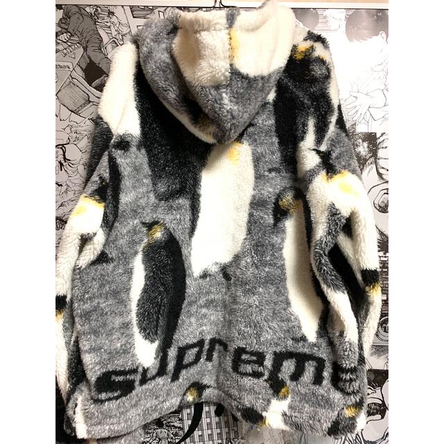 Supreme Penguins Hooded Fleece Jacket