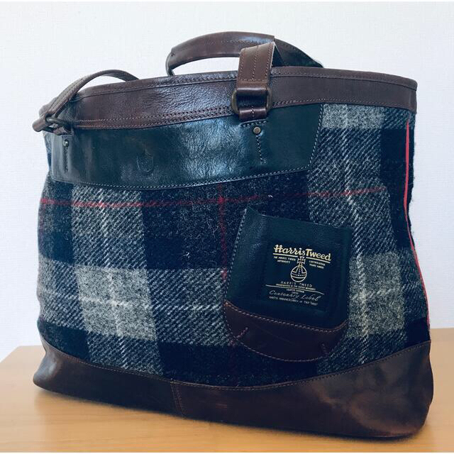 Harris Tweed(ハリスツイード)のHarris Tweedハリスツイード　トートバッグ メンズのバッグ(トートバッグ)の商品写真