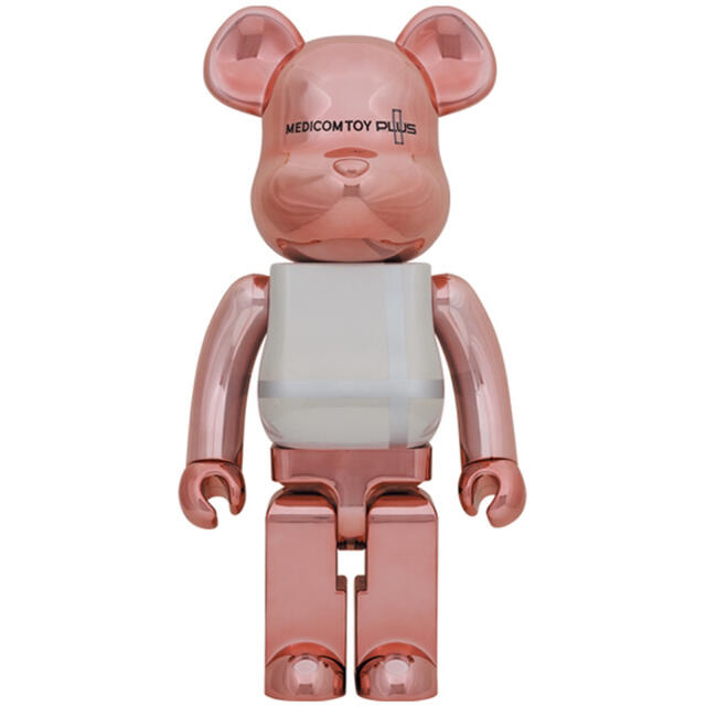 MEDICOM TOY(メディコムトイ)のBE@RBRICK PINK GOLD CHROME Ver. 1000％ エンタメ/ホビーのフィギュア(その他)の商品写真