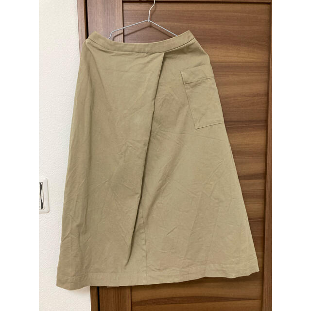 MUJI (無印良品)(ムジルシリョウヒン)の無印　ロングスカート　美品 レディースのスカート(ロングスカート)の商品写真