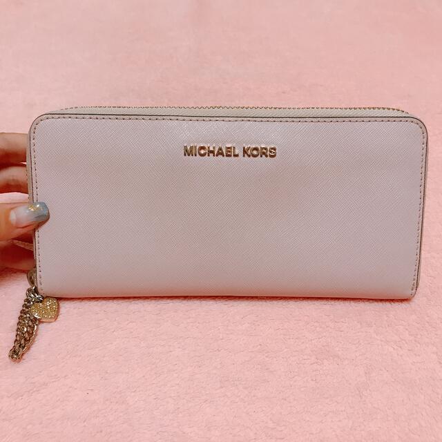 人気定番 MICHAEL KORS マイケルコース 財布 ピンク