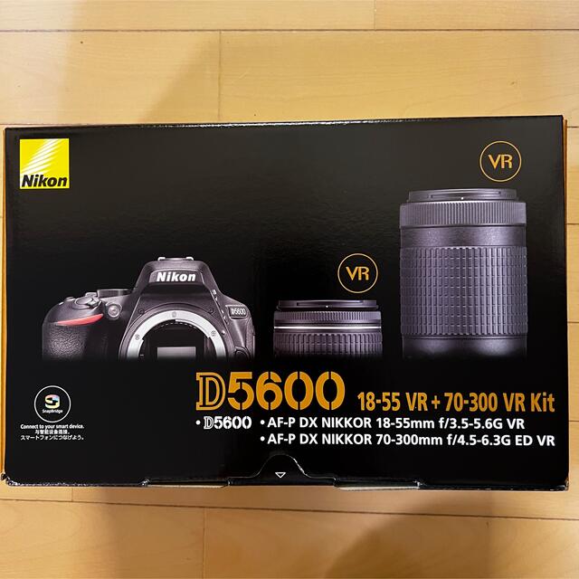 ★新品未開封 Nikon D5600 ダブルズームキット★