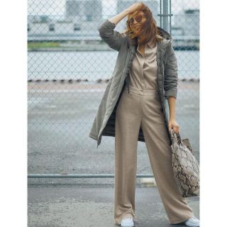 【Mサイズ】theory luxeのグレーダウンコート