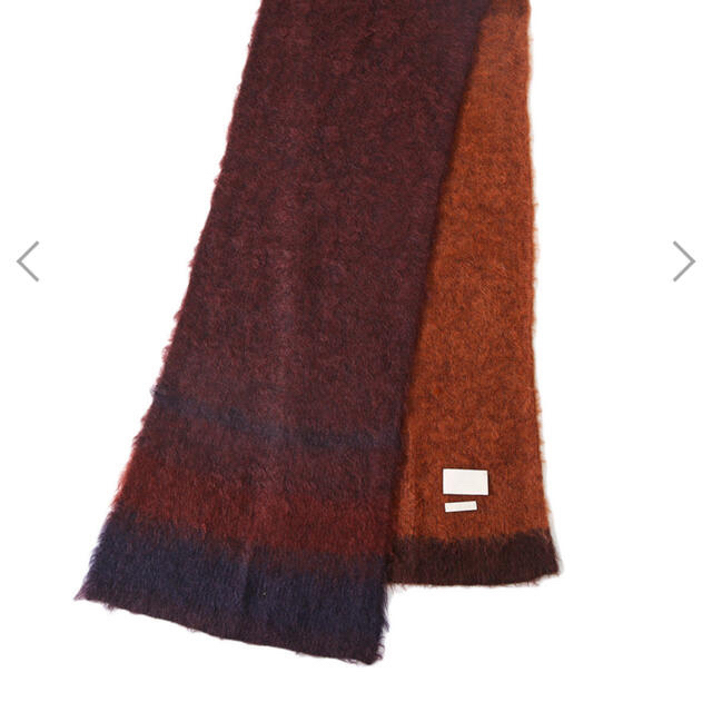 YOKE  MOHAIR  BORDER LONG STOLE