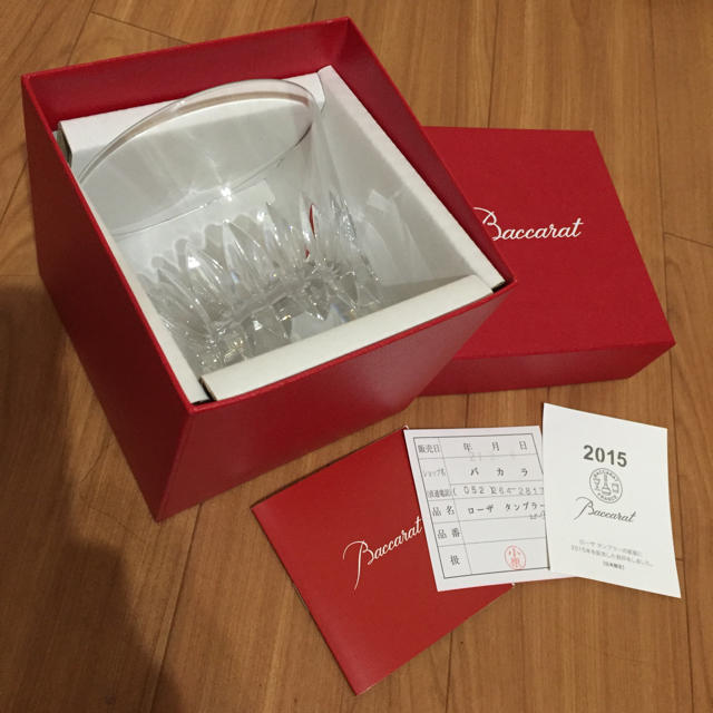 Baccarat(バカラ)のマカロン様 Baccarat バカラ ローザ タンブラー 新品未使用美品 インテリア/住まい/日用品のキッチン/食器(タンブラー)の商品写真