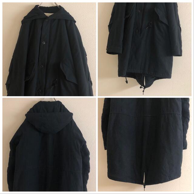 nest Robe(ネストローブ)のnest Robe CONFECT フランネル 中綿 モッズ コート メンズのジャケット/アウター(モッズコート)の商品写真