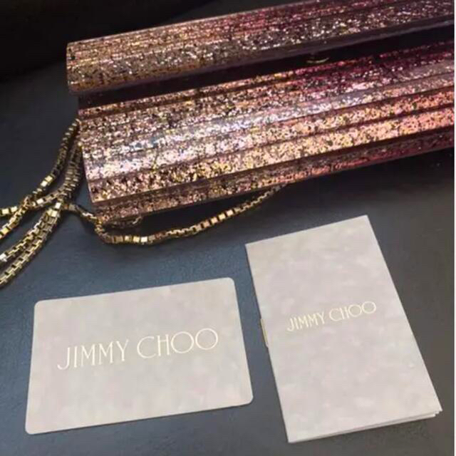 値下げ美品　Jimmy choo 美品クラッチバック