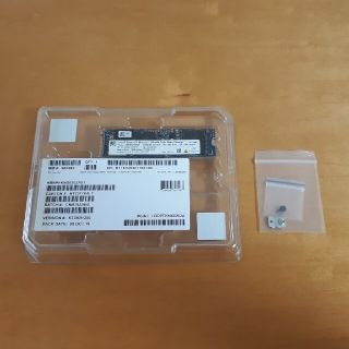 新品インテル M.2 SSD512GB+32GB Optaneメモリ ブラケット(PCパーツ)