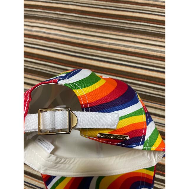 Michael Kors(マイケルコース)のPRIDE カプセル　コットンキャップ レインボー レディースの帽子(キャップ)の商品写真