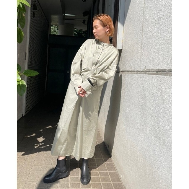 TODAYFUL - 【美品】'21 TODAYFUL フロントタックシャツドレス ロング