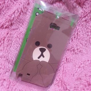 新品♡LINE♡ﾌﾞﾗｳﾝ♡ｶﾊﾞｰ(モバイルケース/カバー)