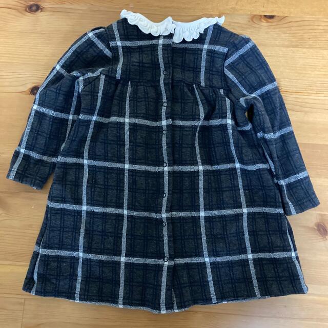 PETIT BATEAU(プチバトー)のプチバトー  PETIT BATEAU  チェック　ワンピース キッズ/ベビー/マタニティのベビー服(~85cm)(ワンピース)の商品写真