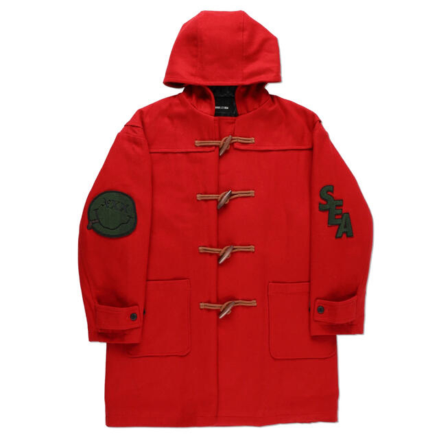 新品)正規品wind and seaコラボダッフルコート / Red - www.husnususlu.com