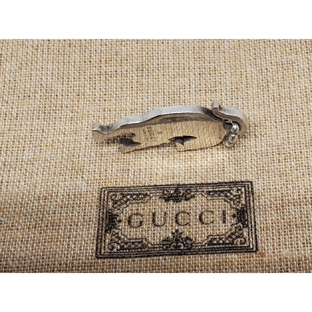 GUCCI - 【超レア限定廃盤品】GUCCI ネックレスタイガーチャーム GUCCI - 【超レア限定廃盤品】GUCCI ネックレスタイガーチャーム