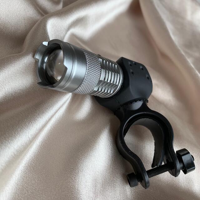 メイルオーダー 自転車 ライトホルダー ZOOM LEDライトセット ♪♪自転車 ライトホルダー、ZOOM LEDライトセット♪♪