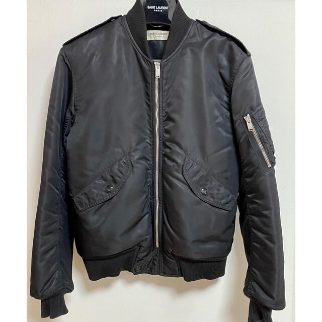 新品 SAINT LAURENT PARIS ボンバー ジャケット MA-1 44 サンローラン