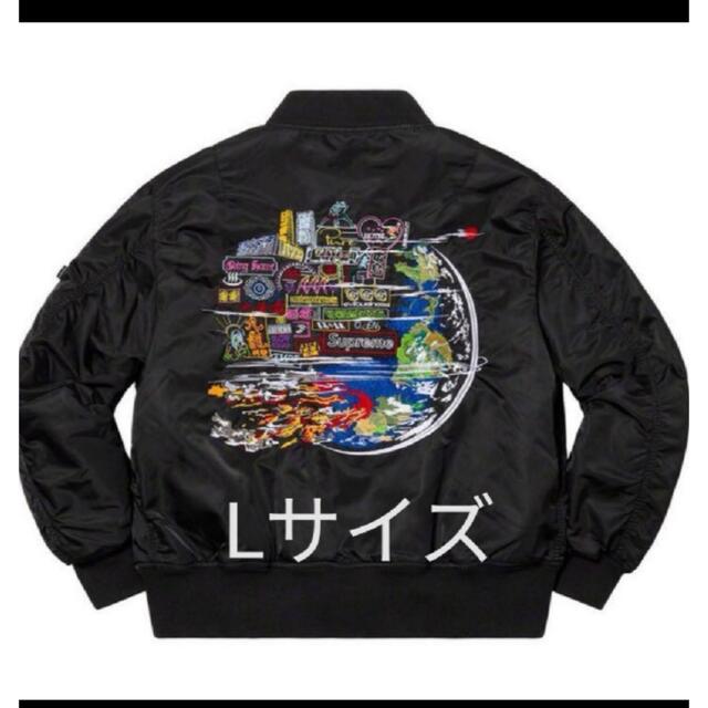 Supreme - Globe MA-1  ジャケット