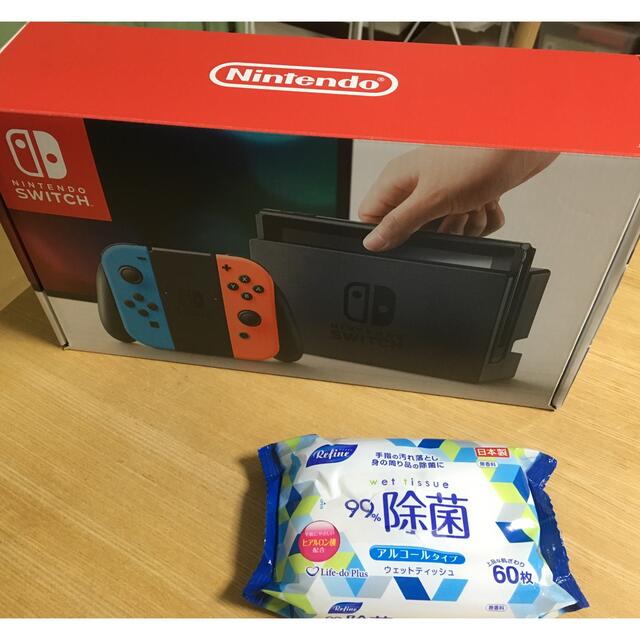 ニンテンドースイッチ　　本体と付属品全てあり　送料込　初期化済　動作確認済