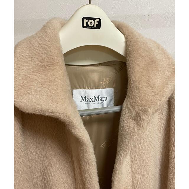 Max Mara アルパカ  白タグ　ガウンコート　ロングコート