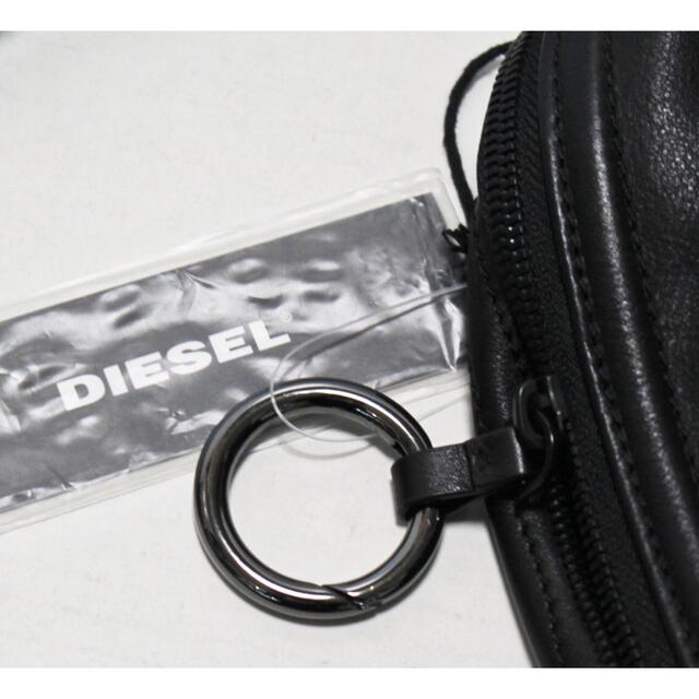 DIESEL(ディーゼル)の《ディーゼル》新品 ビッグロゴ 総レザー ボディバッグ ウェストポーチ 男女兼用 メンズのバッグ(ボディーバッグ)の商品写真