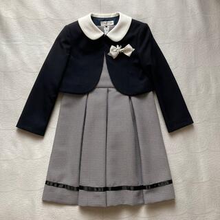 【訳あり】ショパン　アンサンブル　ネイビー　120  卒園式　入学式　女の子(ドレス/フォーマル)