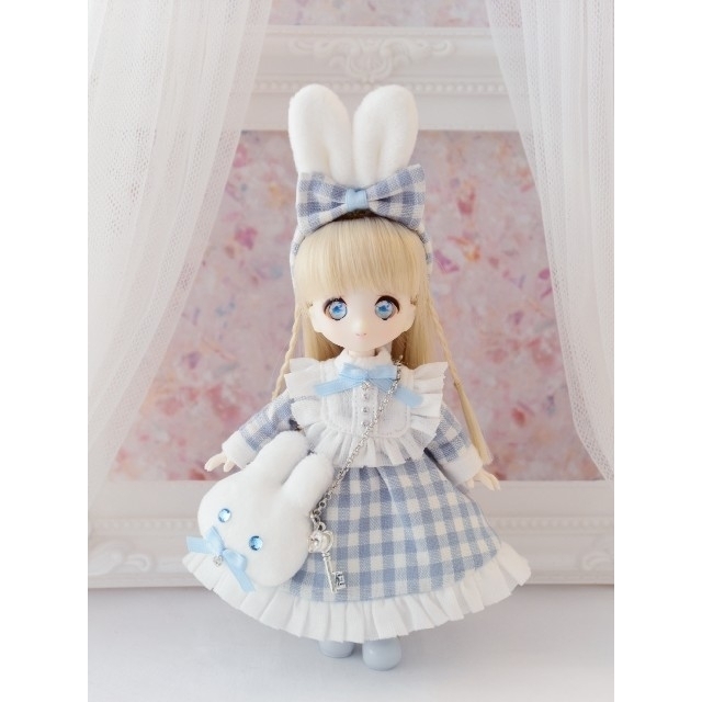 白うさぎのワンピースセット(ブルー) www.krzysztofbialy.com 白うさぎのワンピースセット(ピンク)