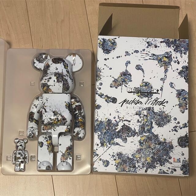 MEDICOM TOY - BE@RBRICK Jackson Pollock 100％ & 400％の通販 by ...