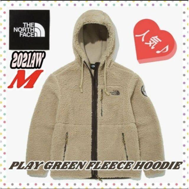 THE NORTH FACE PLAY GREEN フリースフーディ パーカー69㎝肩幅