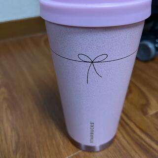 スターバックスコーヒー(Starbucks Coffee)のスタバ　ホリデー2021 パールピンク(タンブラー)