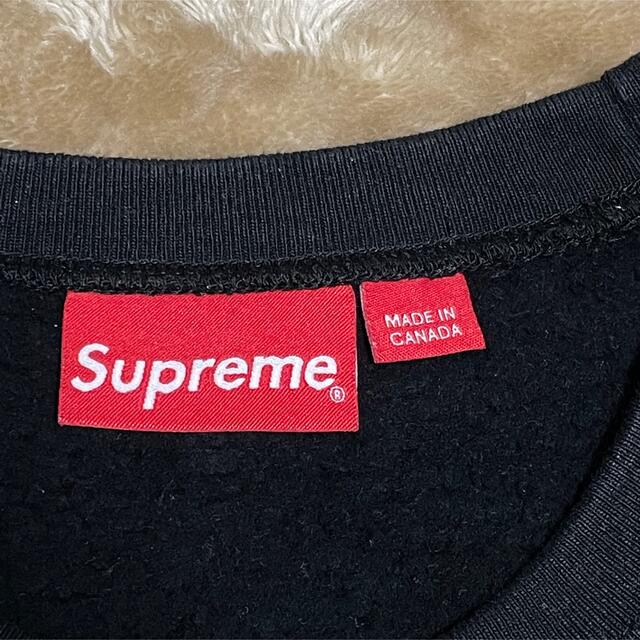 Supreme Small Box Crewneck ブラック 黒