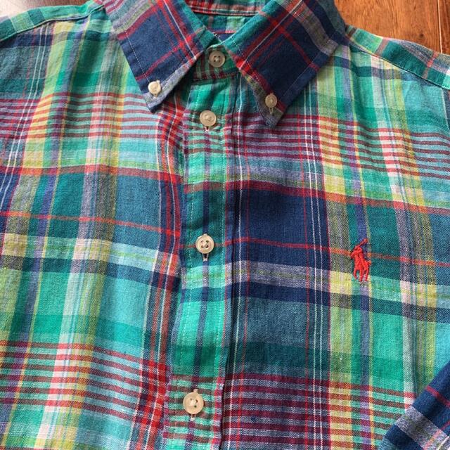 Ralph Lauren(ラルフローレン)の未使用ラルフローレンチェックシャツMサイズ相当 レディースのトップス(シャツ/ブラウス(長袖/七分))の商品写真