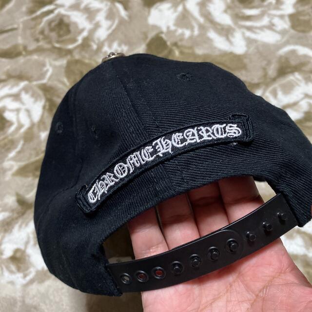 CHROME HEARTS スクロールラベル キャップ MATTY BOY 黒
