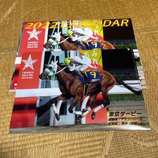 2022年南関東競馬カレンダー＆クリアファイル(ノベルティグッズ)