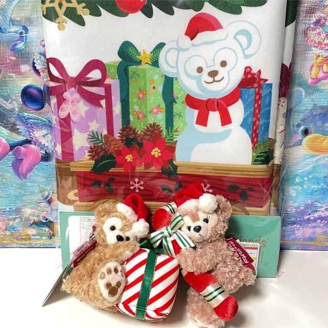 ディズニーシー　ステラルーとクッキーアンぬいバとクリスマス　タペストリーセット！